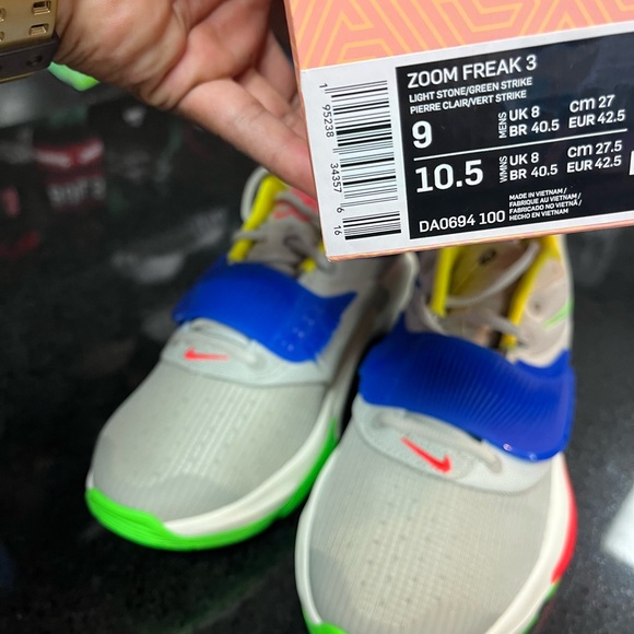 Zoom Freak 3 muti colors Sz 9 - Picture 8 of 8